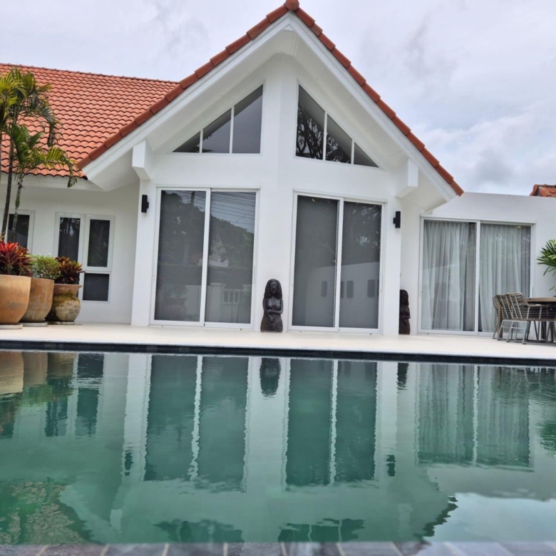 Newly Renovated 3-Bedroom Villa with Private Pool in Hillside Village, Bophut