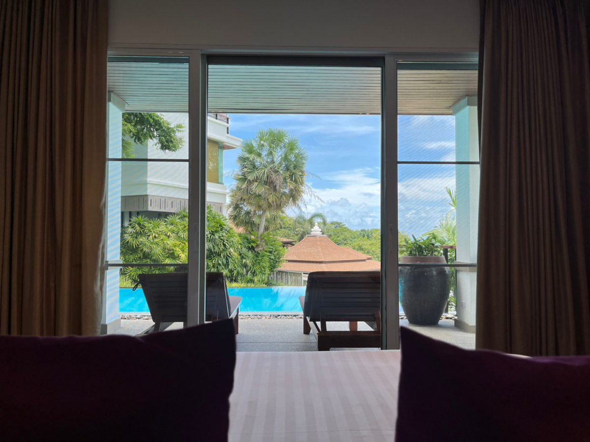 V4 – View from Master room