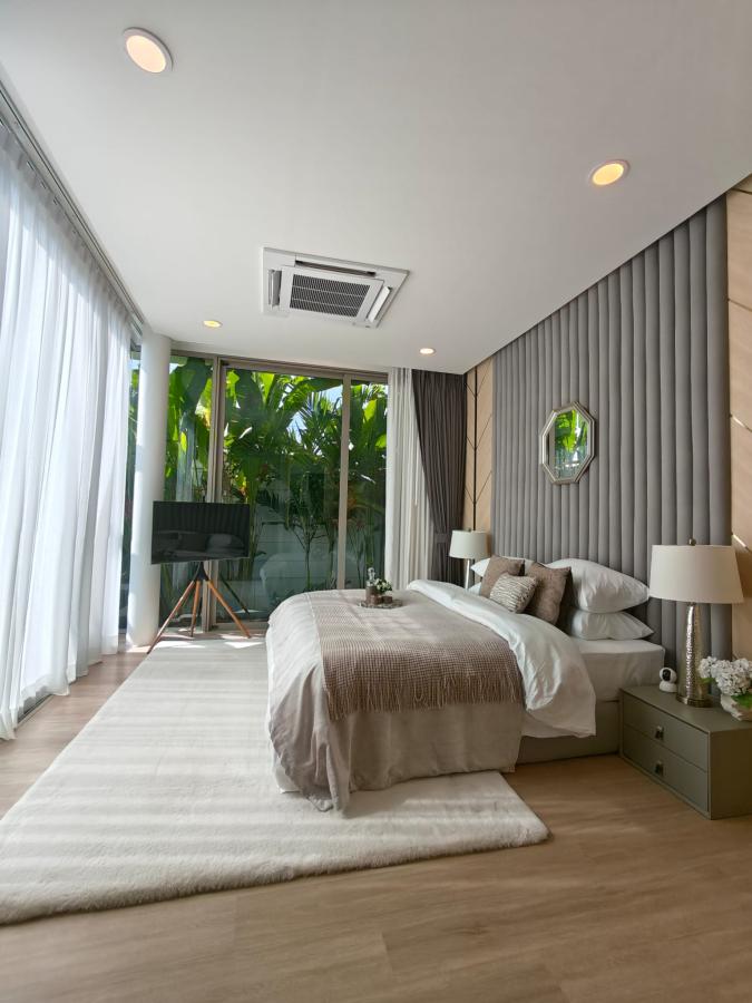 Bedroom(3) Tropical Pool Villas near Nai Yang Beach