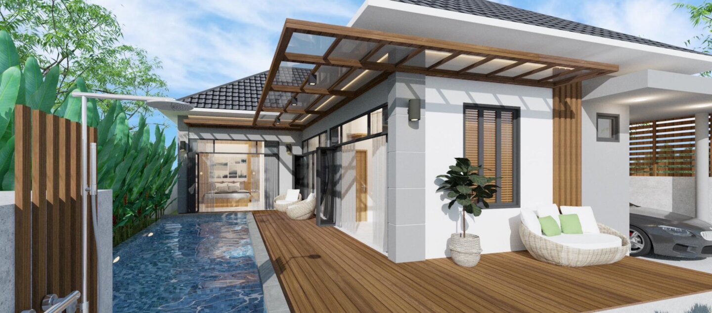 Luxury Pool Villa Surrounded by the Mountains of Krabi