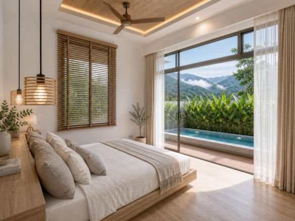 Luxury Pool Villa Surrounded by the Mountains of Krabi