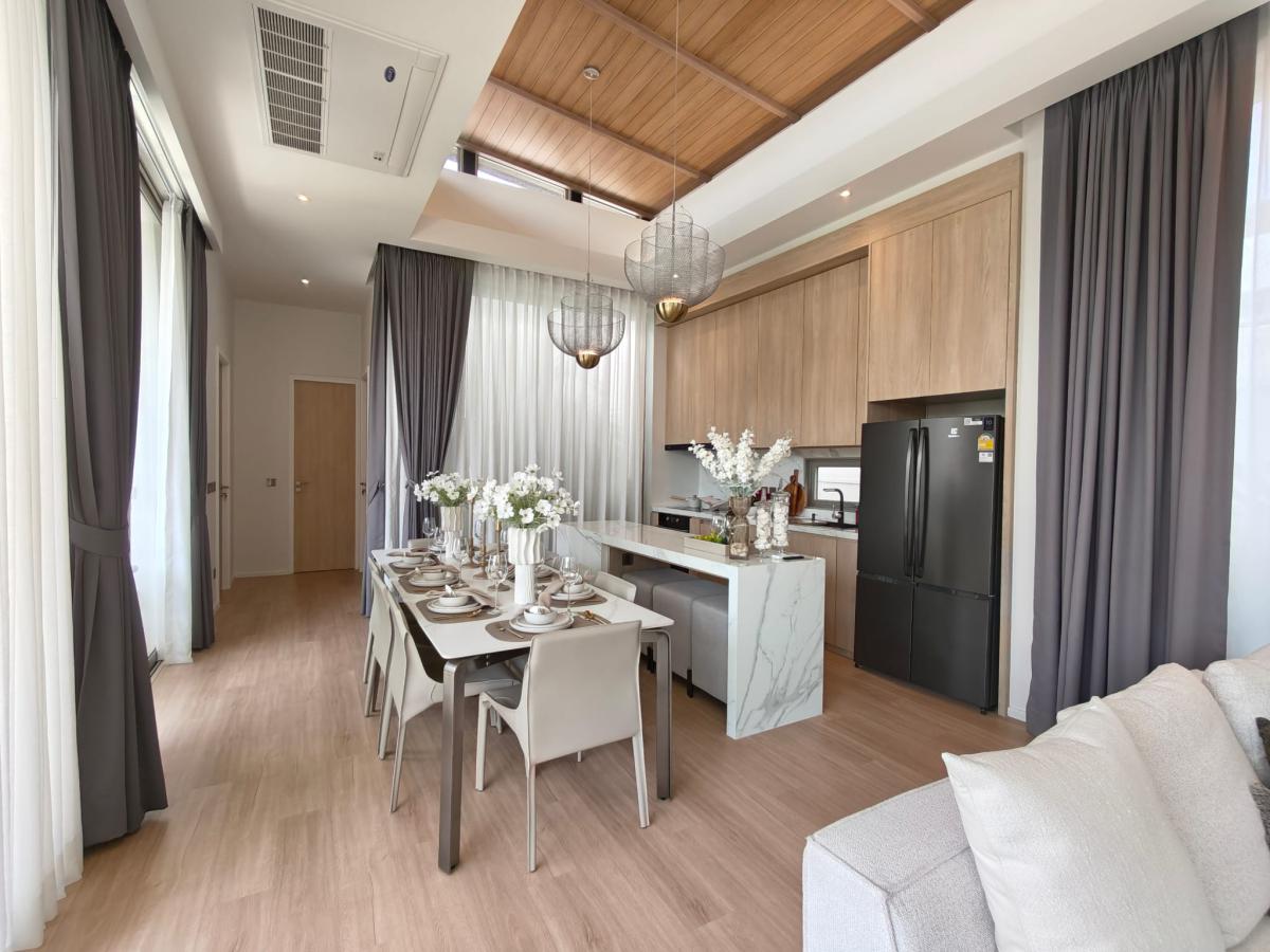 Kitchen Tropical Pool Villas near Nai Yang Beach