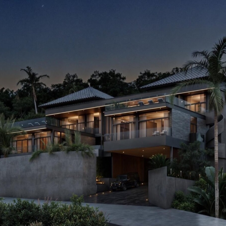 PRIME SEA VIEW LAND WITH STUNNING VILLA CONCEPT.