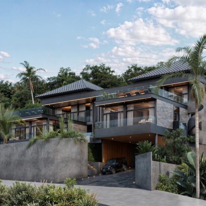 PRIME SEA VIEW LAND WITH STUNNING VILLA CONCEPT.