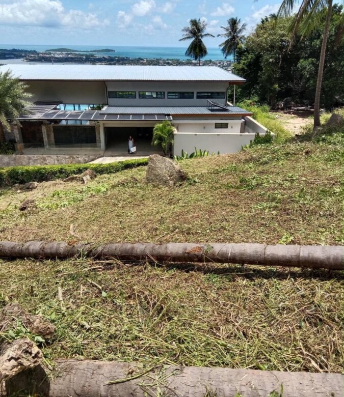 PRIME SEA VIEW LAND WITH STUNNING VILLA CONCEPT.