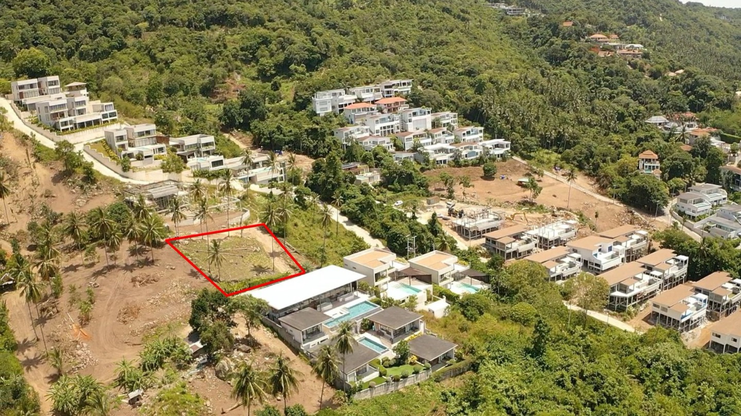 PRIME SEA VIEW LAND WITH STUNNING VILLA CONCEPT.