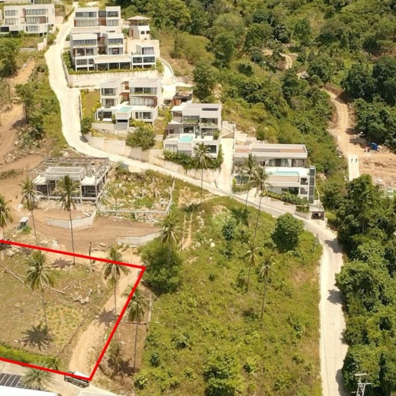 PRIME SEA VIEW LAND WITH STUNNING VILLA CONCEPT.