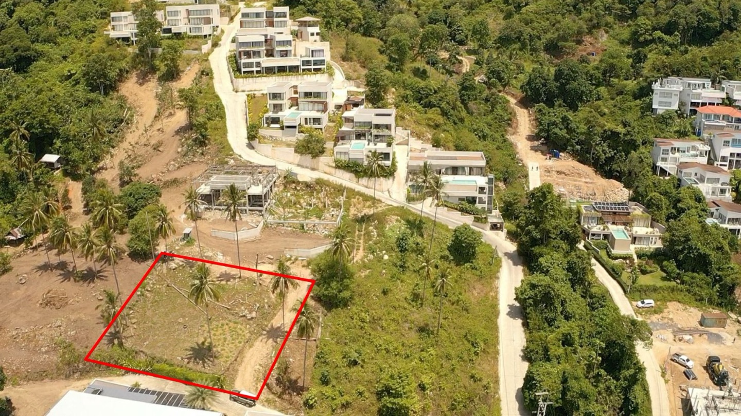 PRIME SEA VIEW LAND WITH STUNNING VILLA CONCEPT.