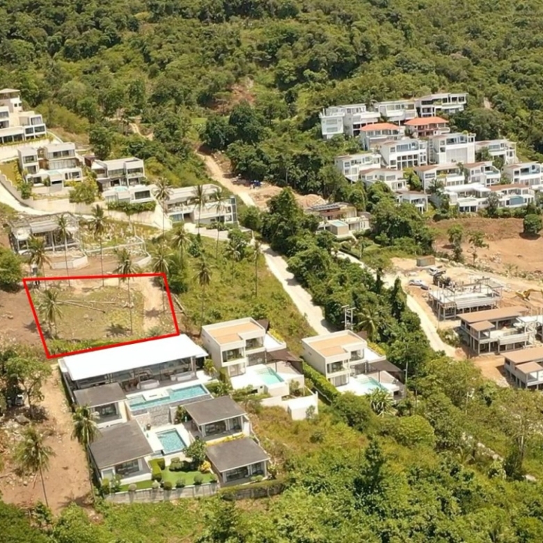 PRIME SEA VIEW LAND WITH STUNNING VILLA CONCEPT.
