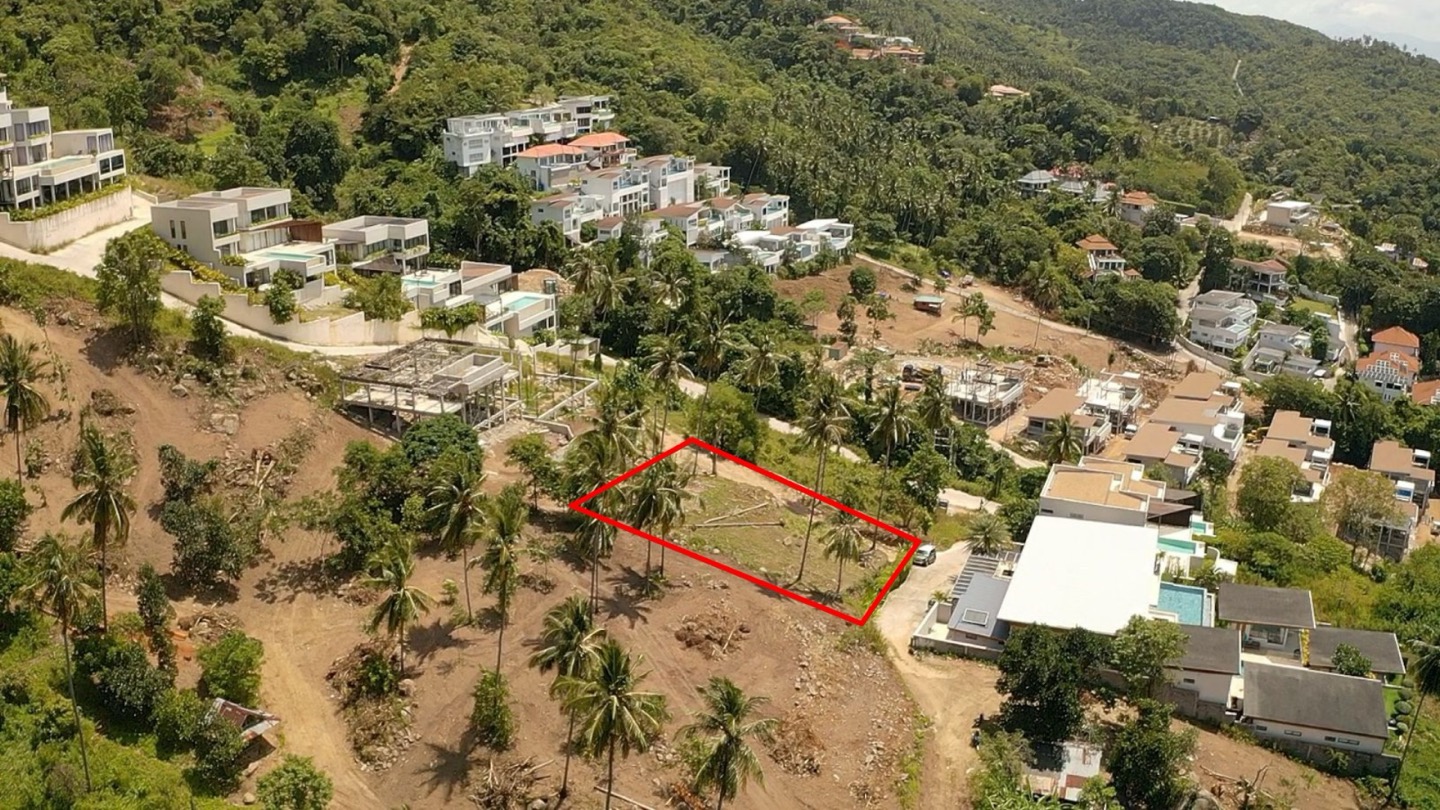 PRIME SEA VIEW LAND WITH STUNNING VILLA CONCEPT.