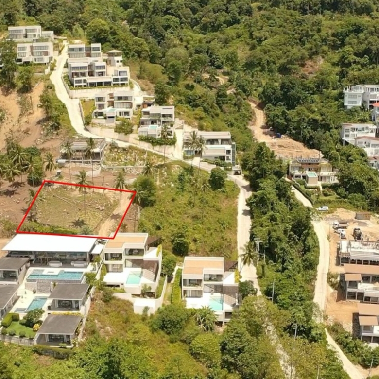 PRIME SEA VIEW LAND WITH STUNNING VILLA CONCEPT.