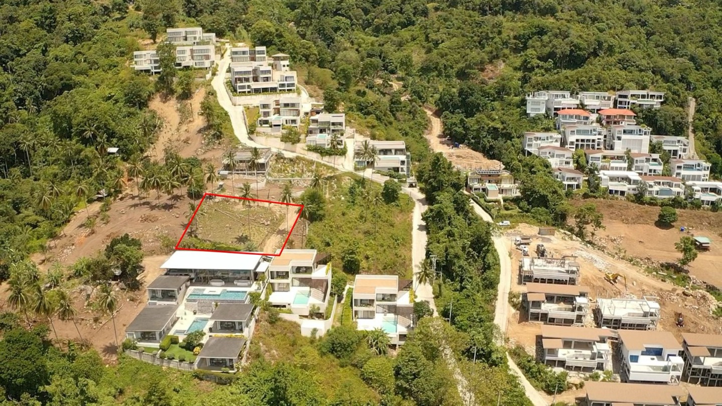 PRIME SEA VIEW LAND WITH STUNNING VILLA CONCEPT.