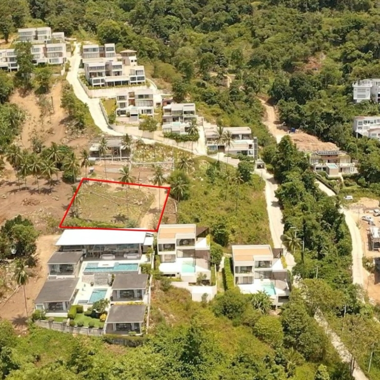 PRIME SEA VIEW LAND WITH STUNNING VILLA CONCEPT.