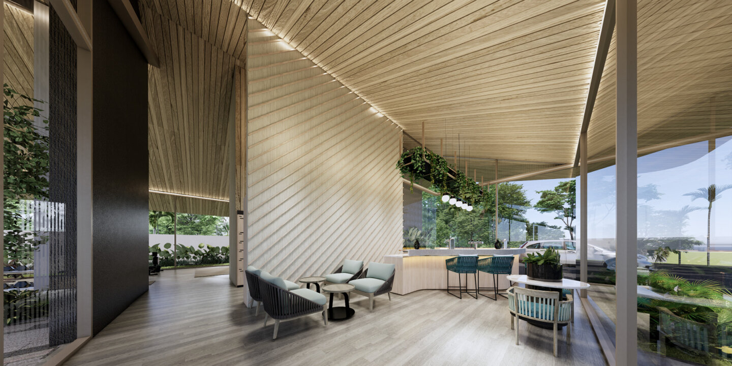 lobby Tropical Pool Villas near Nai Yang Beach