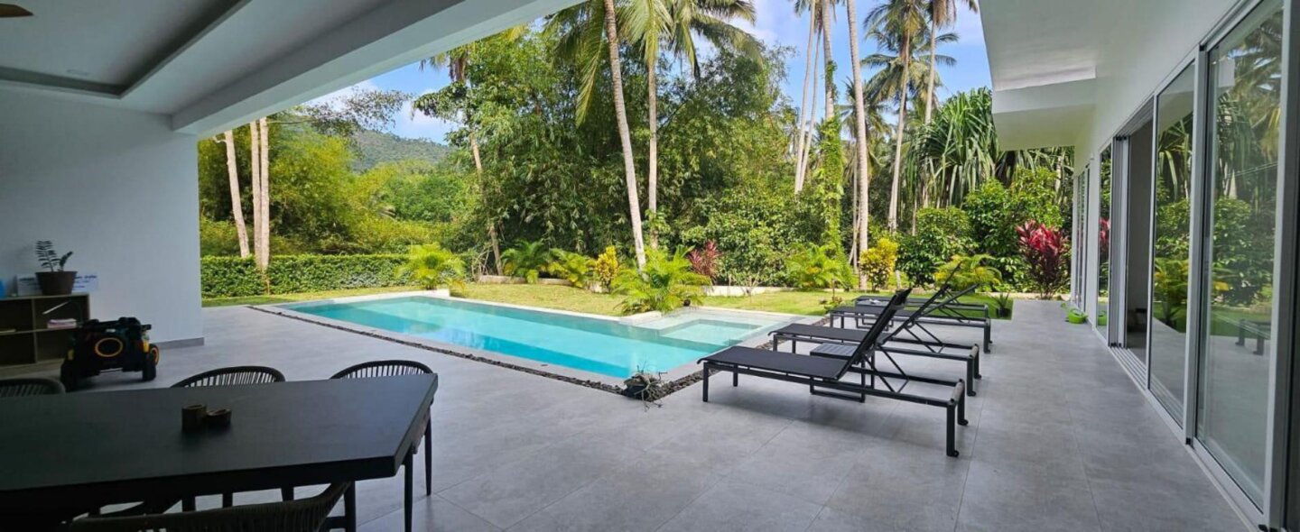 🌴 Beautiful 4-Bedroom Pool Villa in Lamai