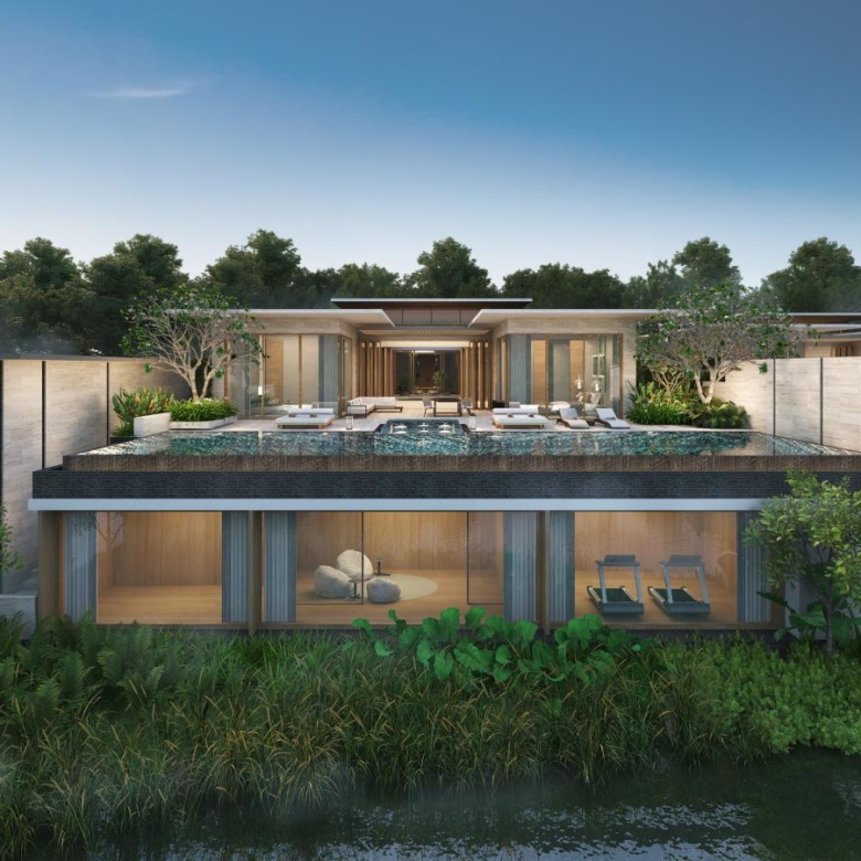 Opulent Lagoon-Facing Villas in Laguna, Phuket