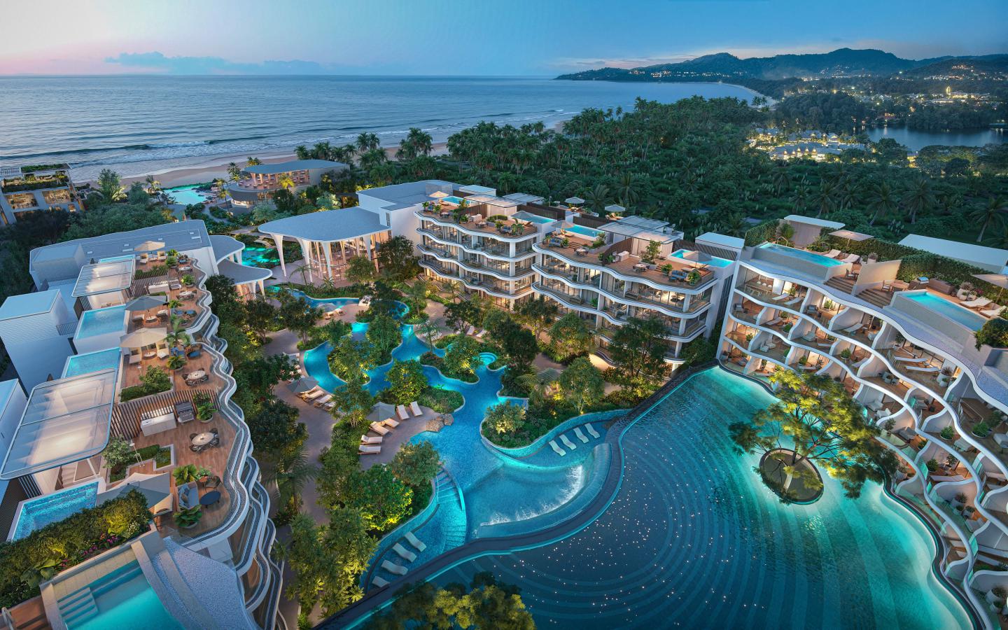 17 Luxurious Beachfront Wellness Residences in Laguna, Phuket
