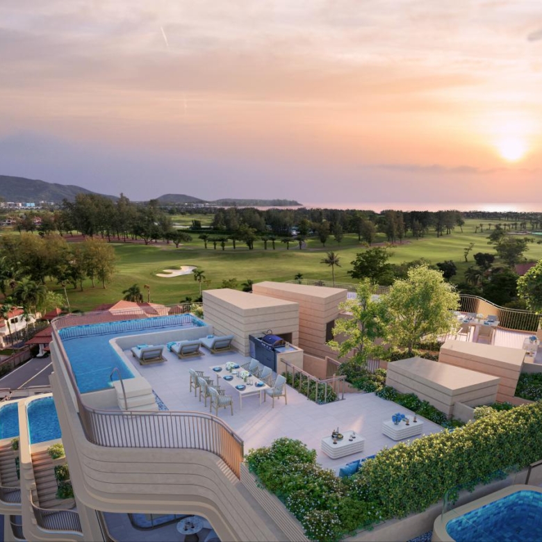 Contemporary Golf Residences in Laguna, Phuket