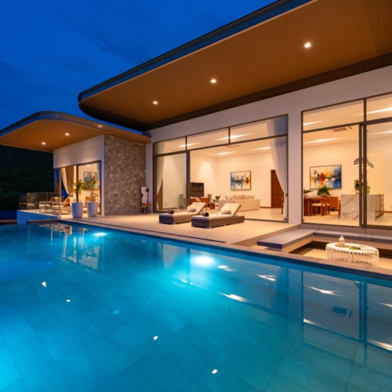 Luxury Sea View Family Villa Near PBISS International School