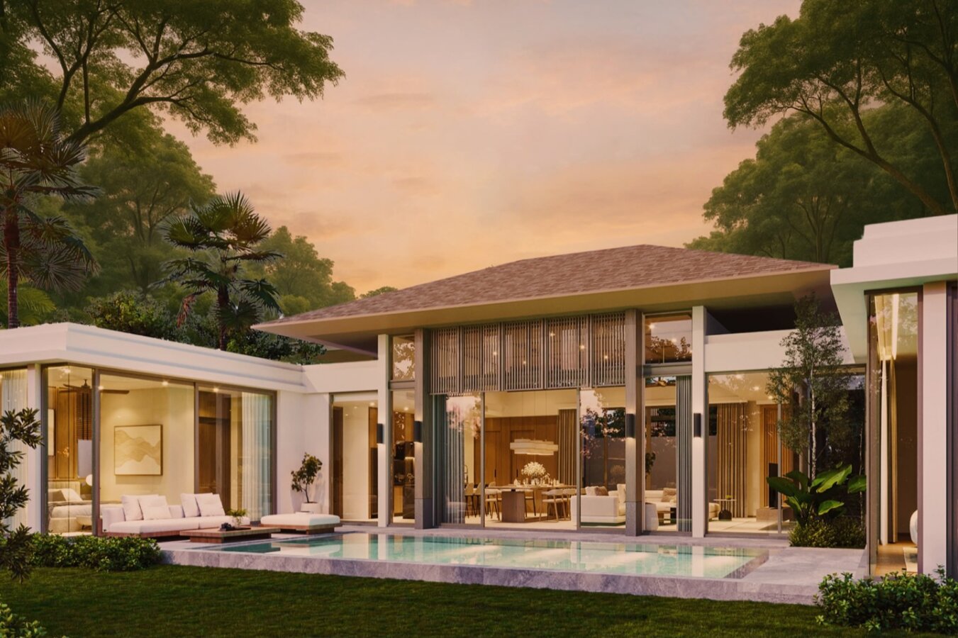 Luxury Pool Villas Near UWC International School