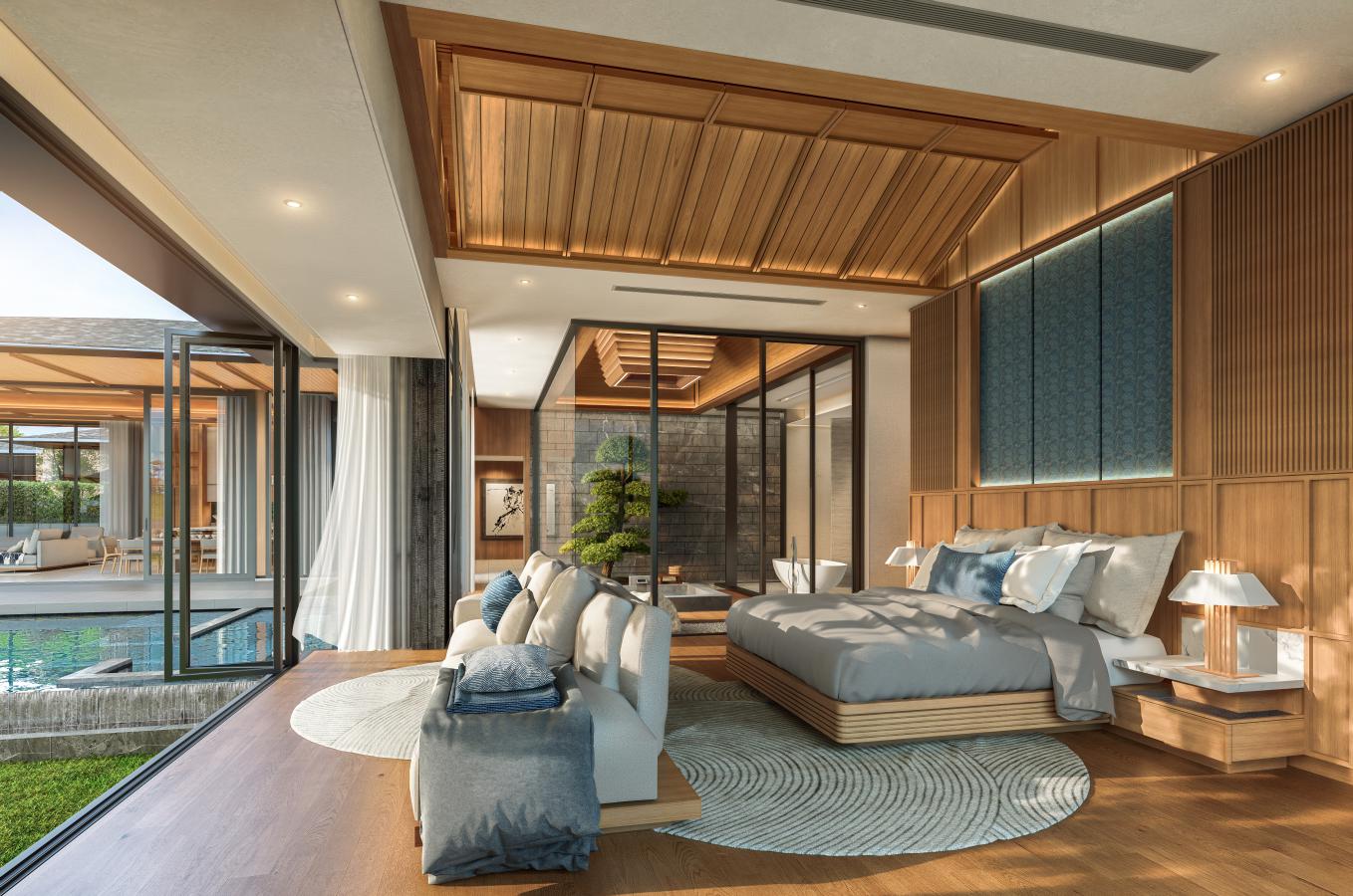 06-Master Bedroom_01 Stunning Pool Villas in Pasak, Phuket