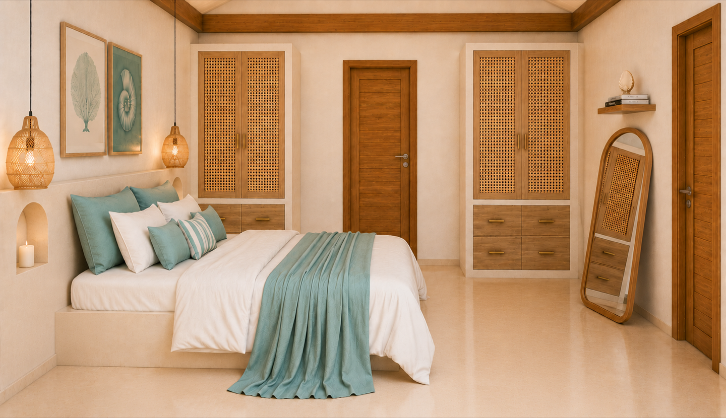 3 br bedroom Eden Beach Tropical Villas