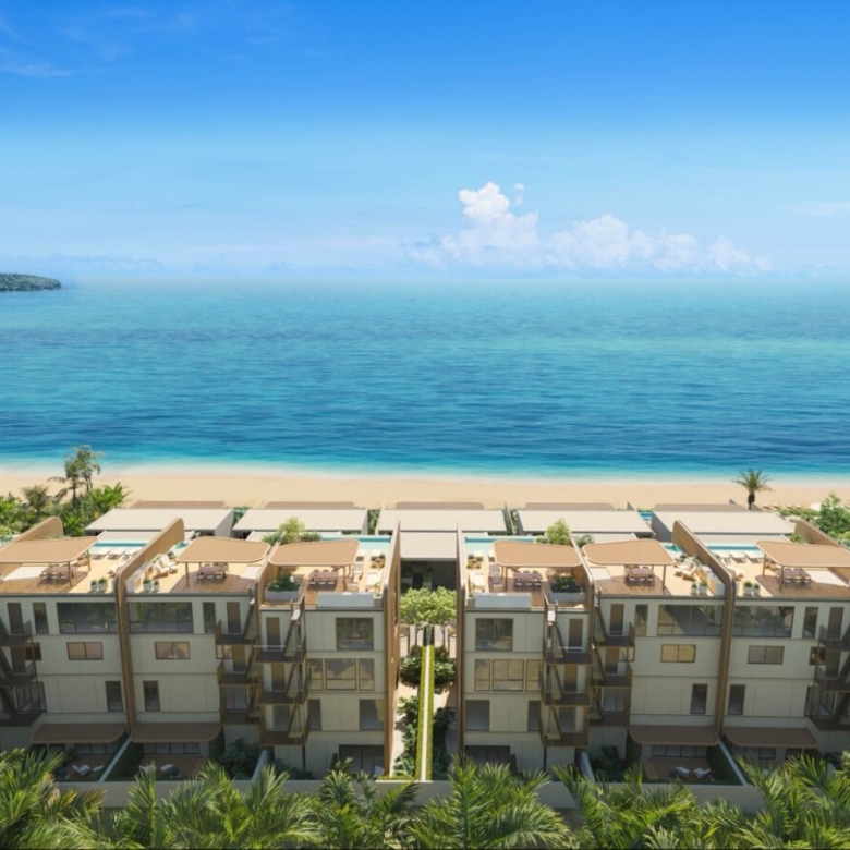 Luxury Absolute Beachfront Townhomes in Phuket