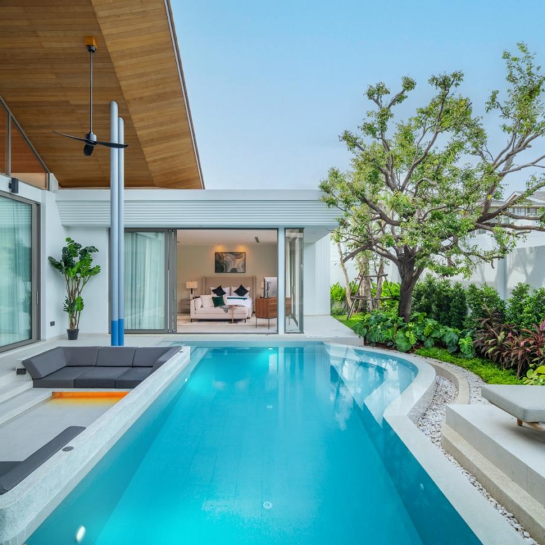 Refined Tranquil Pool Villa in Cherng Talay, Phuket