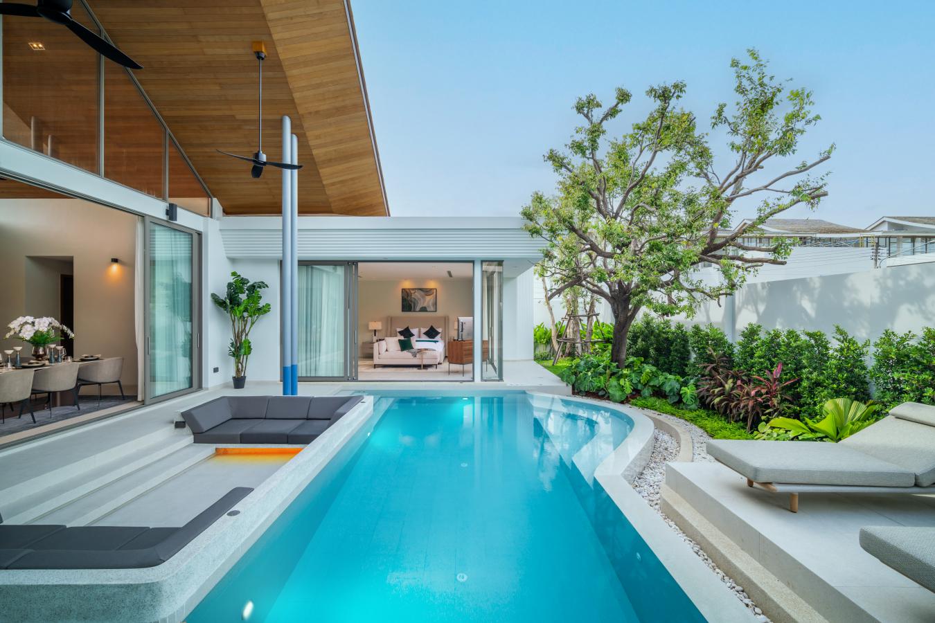 BOTANICA LOUVRE – 11 Refined Tranquil Pool Villa in Cherng Talay, Phuket