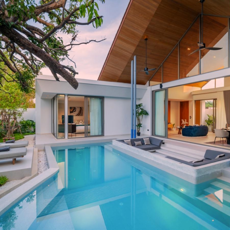 Refined Tranquil Pool Villa in Cherng Talay, Phuket