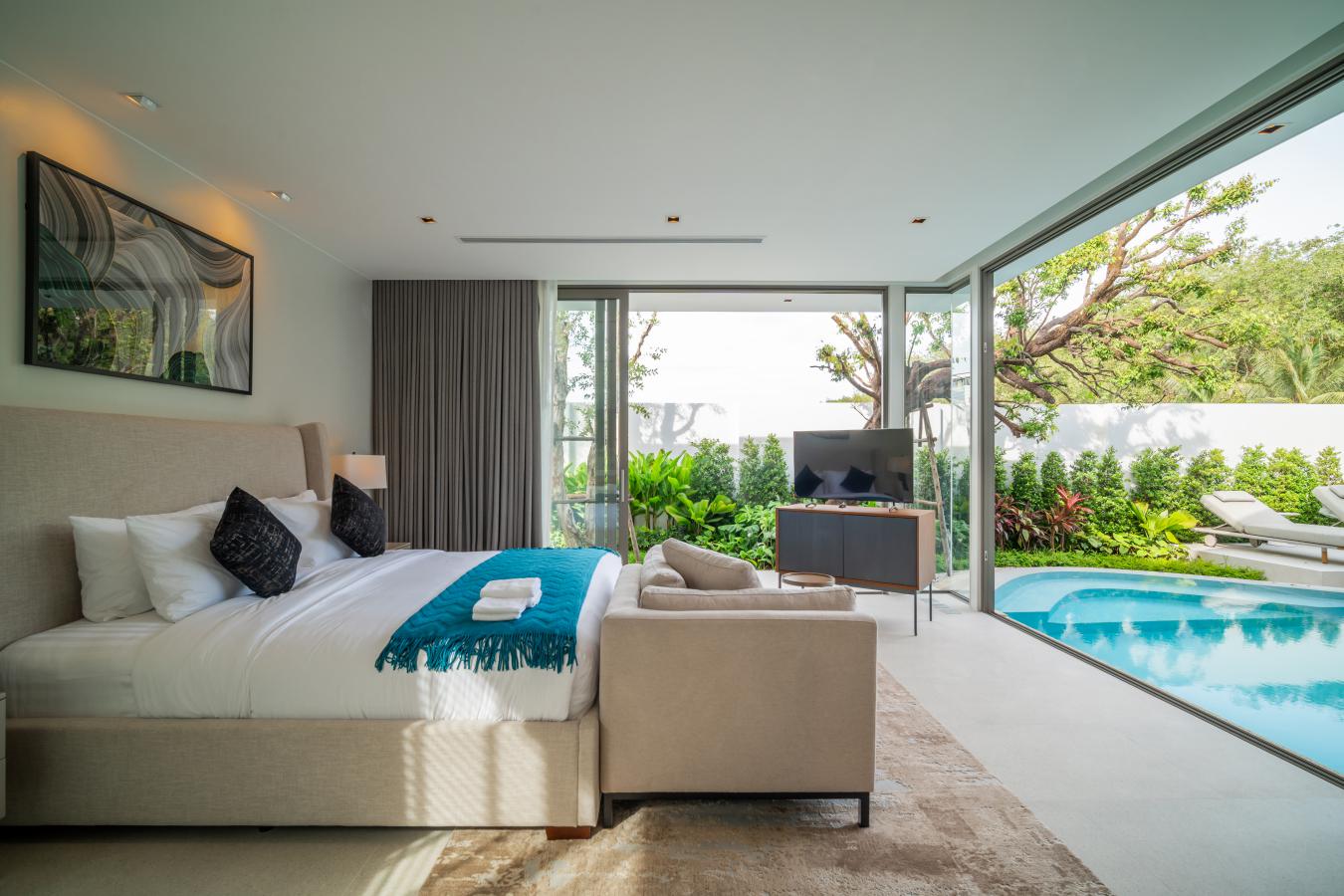 BOTANICA LOUVRE – 30 Refined Tranquil Pool Villa in Cherng Talay, Phuket