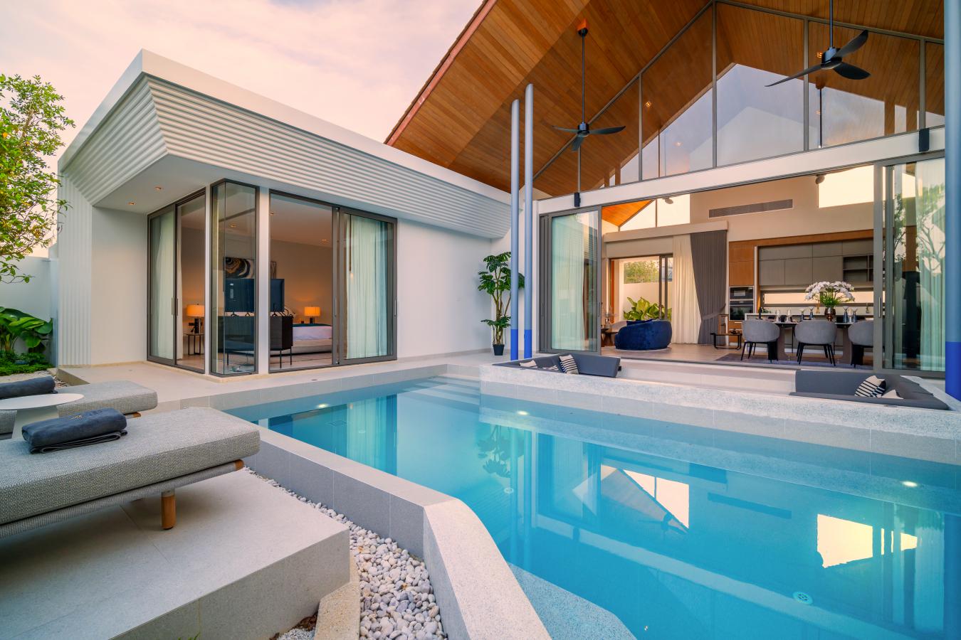 BOTANICA LOUVRE – 5 Refined Tranquil Pool Villa in Cherng Talay, Phuket