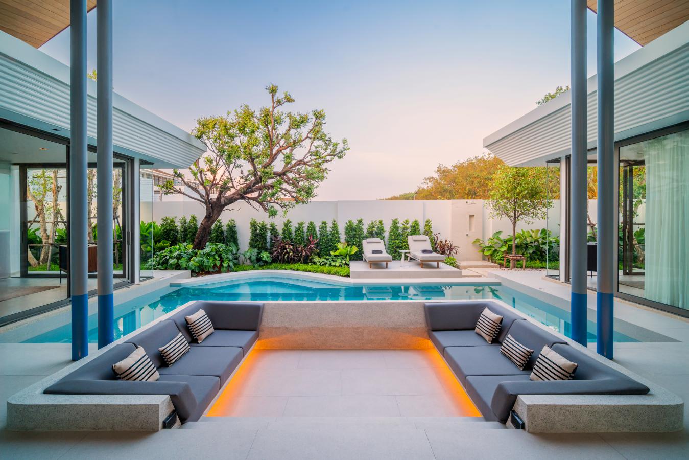 BOTANICA LOUVRE – 7 Refined Tranquil Pool Villa in Cherng Talay, Phuket