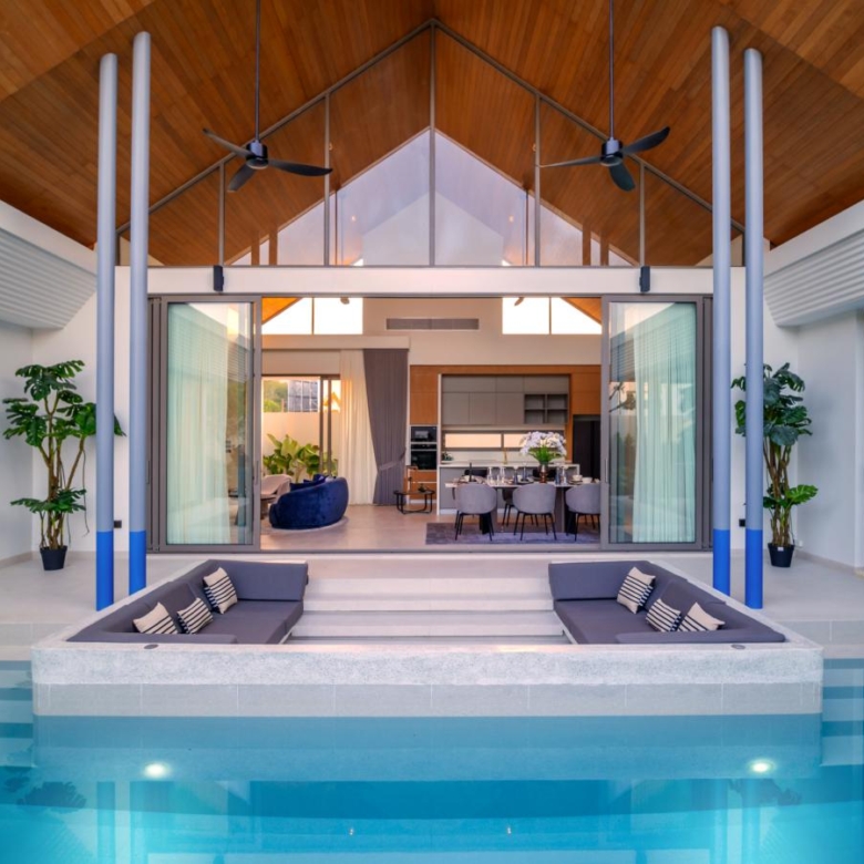 Refined Tranquil Pool Villa in Cherng Talay, Phuket