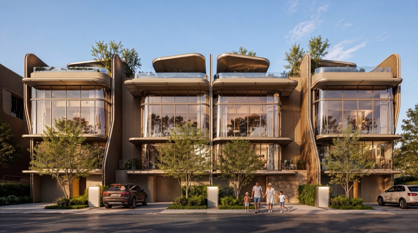 Luxury Absolute Beachfront Townhomes in Phuket
