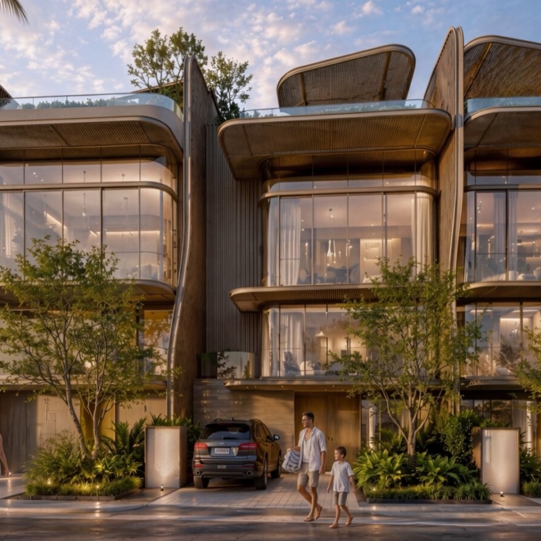 Luxury Absolute Beachfront Townhomes in Phuket