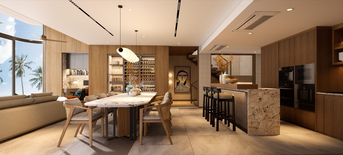Luxury Absolute Beachfront Townhomes in Phuket
