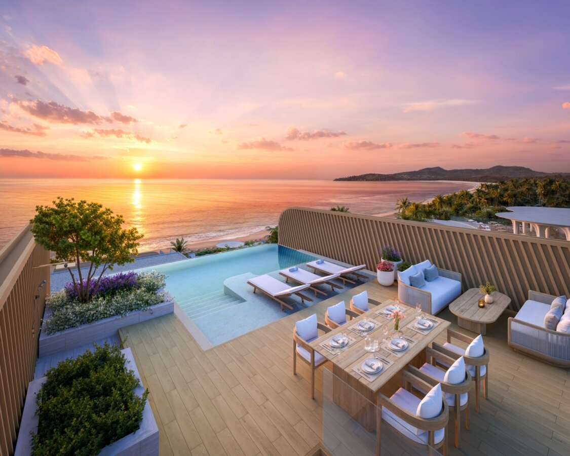 Luxury Absolute Beachfront Townhomes in Phuket