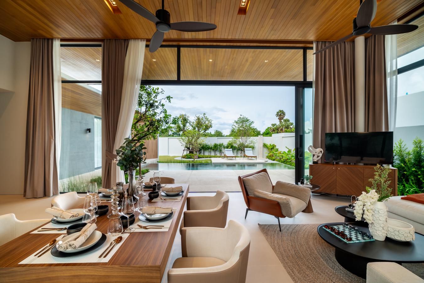 Tropical Luxury Pool Villas in Thep Krasattri, Phuket