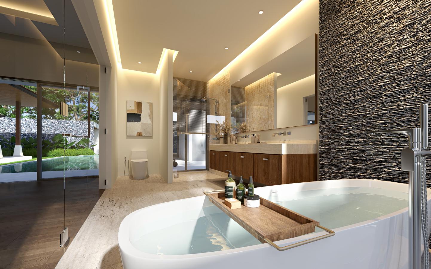 Tropical Luxury Pool Villas in Thep Krasattri, Phuket