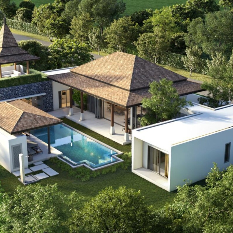 Tropical Luxury Pool Villas in Thep Krasattri, Phuket