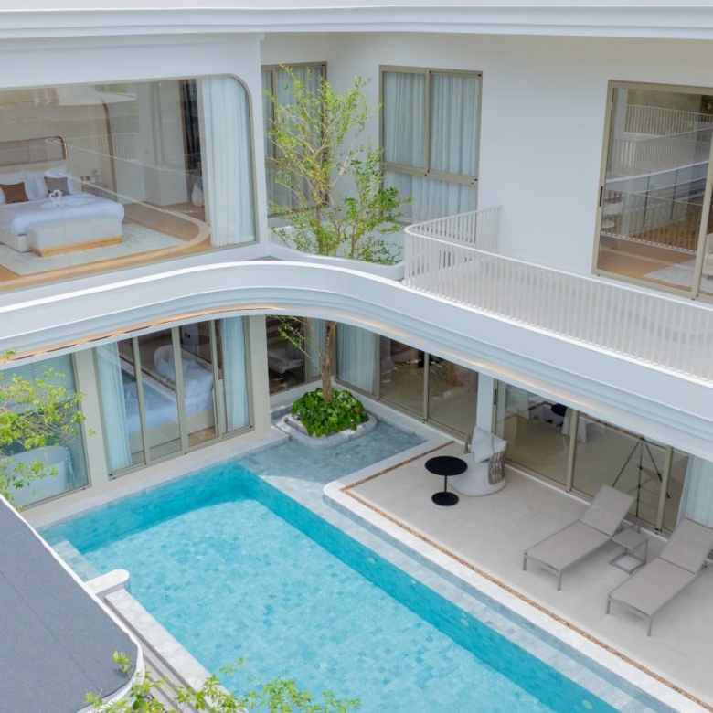 High-End Tropical 4-Bedroom Pool Villas in Saiyuan, Rawai