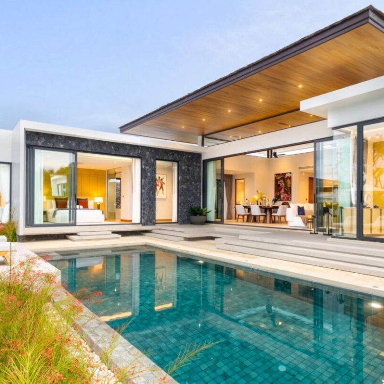 Tropical Luxury Pool Villas in Thep Krasattri, Phuket