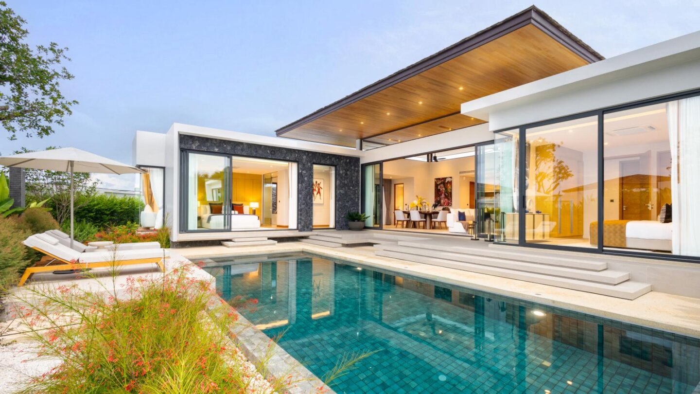 Tropical Luxury Pool Villas in Thep Krasattri, Phuket
