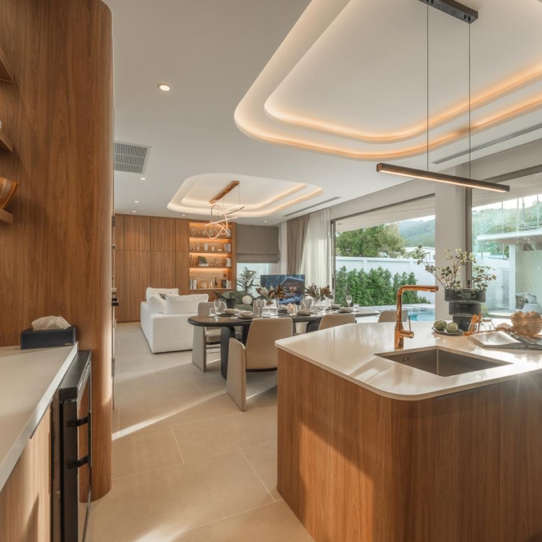 High-End Tropical 4-Bedroom Pool Villas in Saiyuan, Rawai
