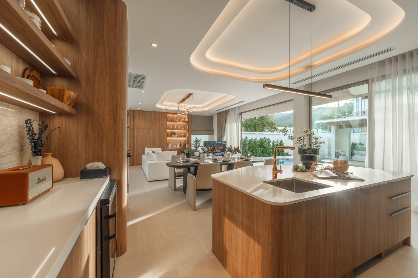 High-End Tropical 4-Bedroom Pool Villas in Saiyuan, Rawai