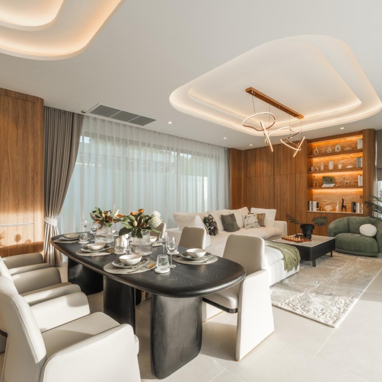 High-End Tropical 4-Bedroom Pool Villas in Saiyuan, Rawai