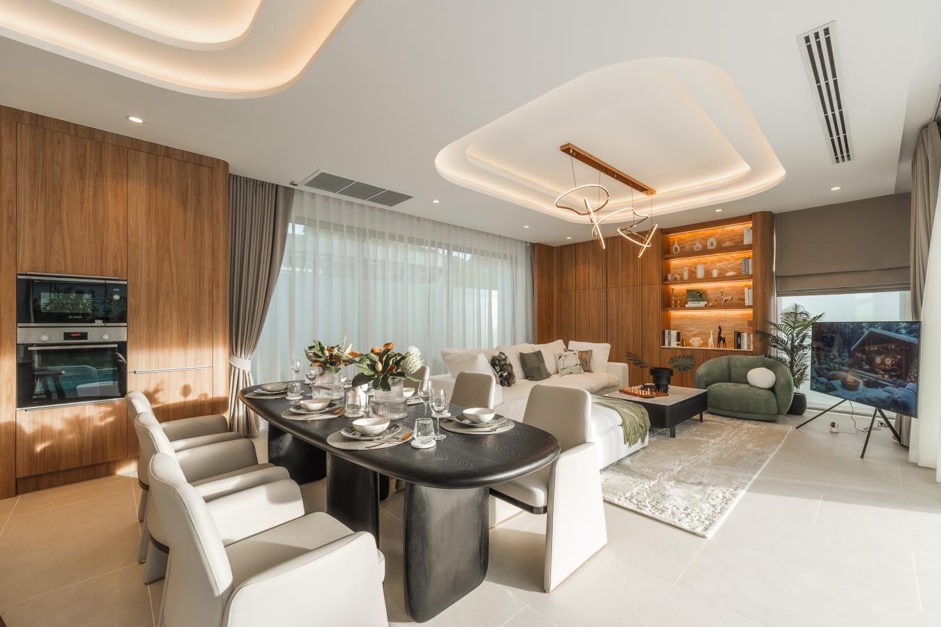 High-End Tropical 4-Bedroom Pool Villas in Saiyuan, Rawai