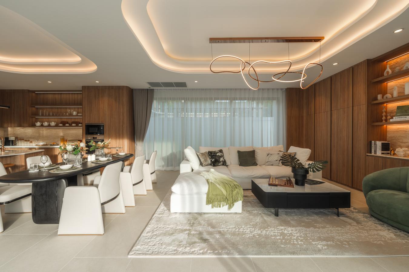 High-End Tropical 4-Bedroom Pool Villas in Saiyuan, Rawai