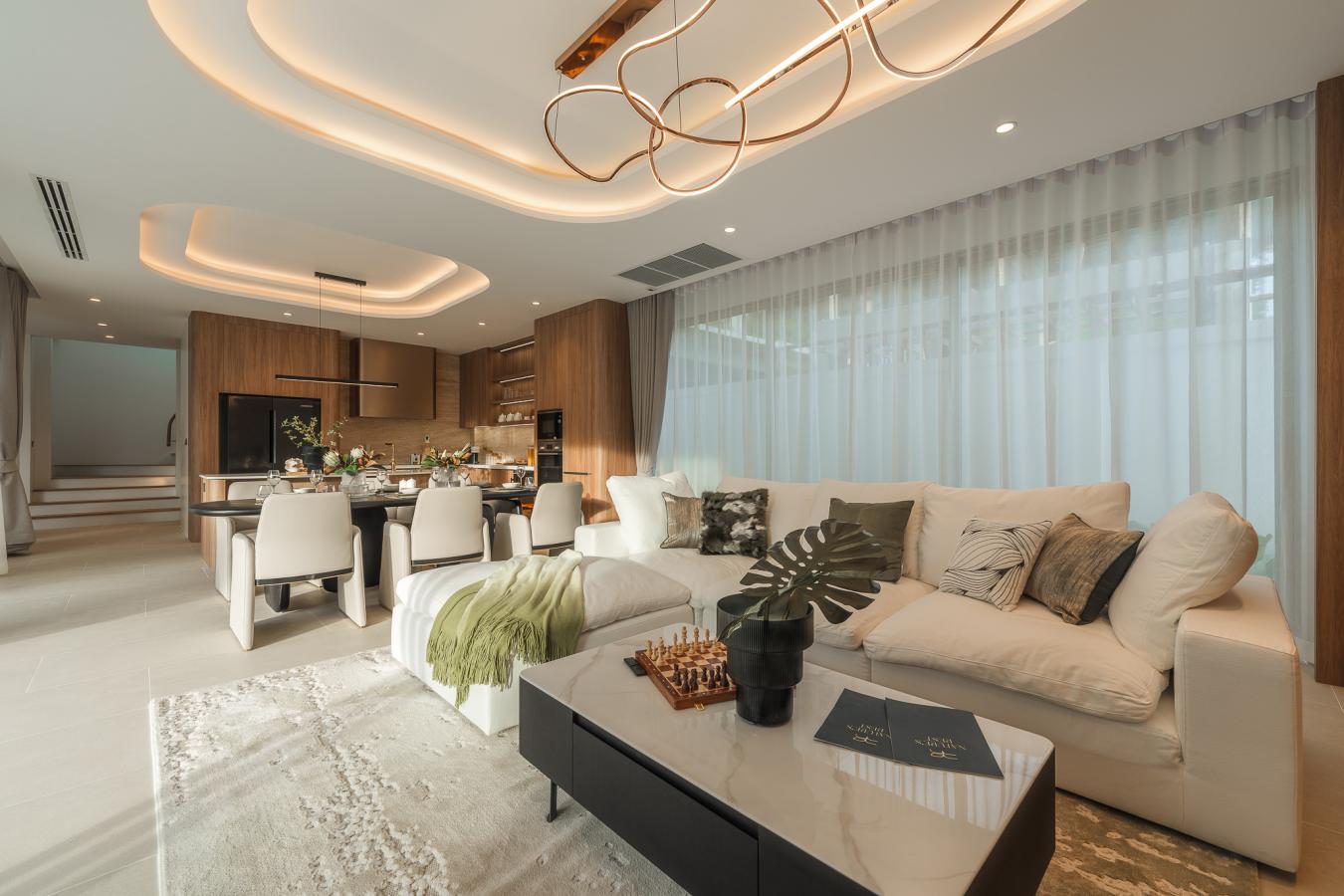 High-End Tropical 4-Bedroom Pool Villas in Saiyuan, Rawai